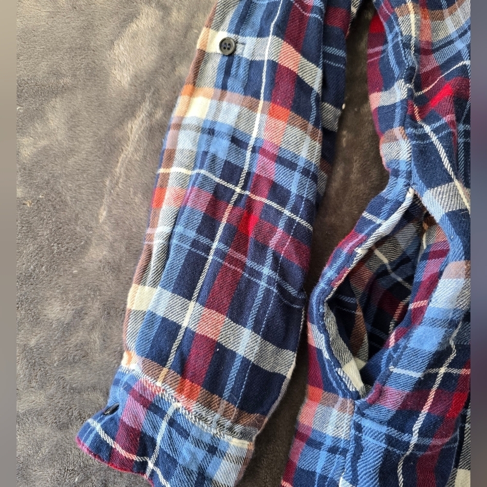 Ayla Plaid Tunic With Pockets Size Medium - Picture 5 of 13